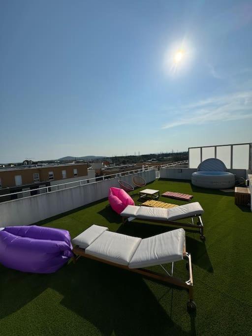 Luxueux 5 Pc, Jacuzzi, Rooftop, Terrasse, Clim Montpellier Exteriör bild